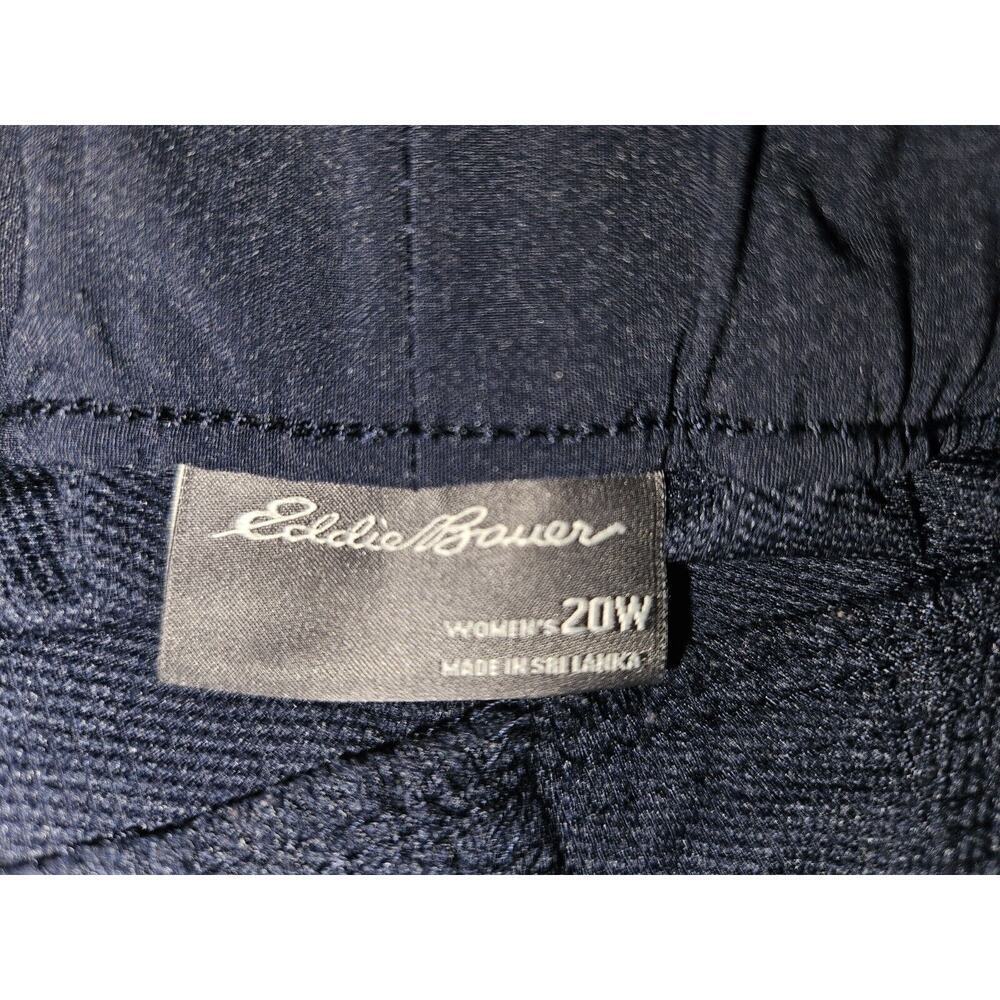 NWOT! Eddie Bauer ClimaTrail Pants Womens 20W Blue Cargo Hiking Outdoor - Picture 9 of 15